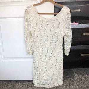 Off white dress